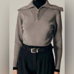Deluc Gray Turtleneck Sweater